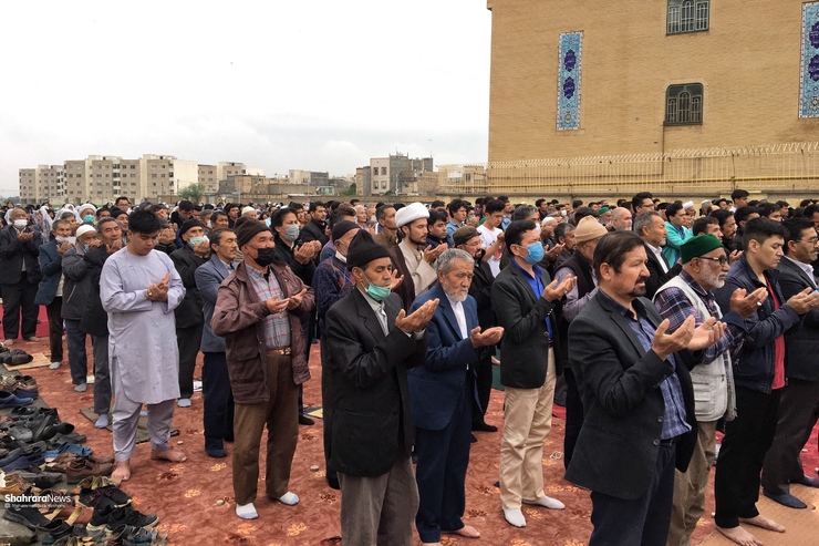 ویدئو | نماز عید سعید فطر مهاجران افغانستانی در گلشهر