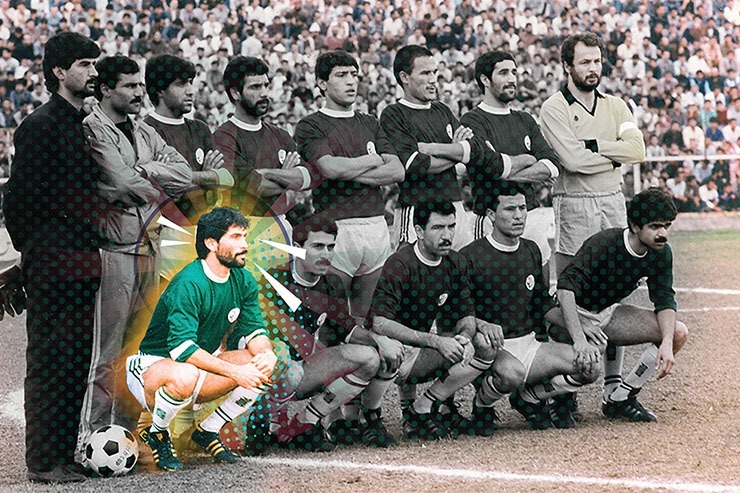 «منصور جلیلی»، از اعضای تیم فوتبال منتخب خراسان در دهه ۶۰ که دیروز ناگهان آسمانی شد.