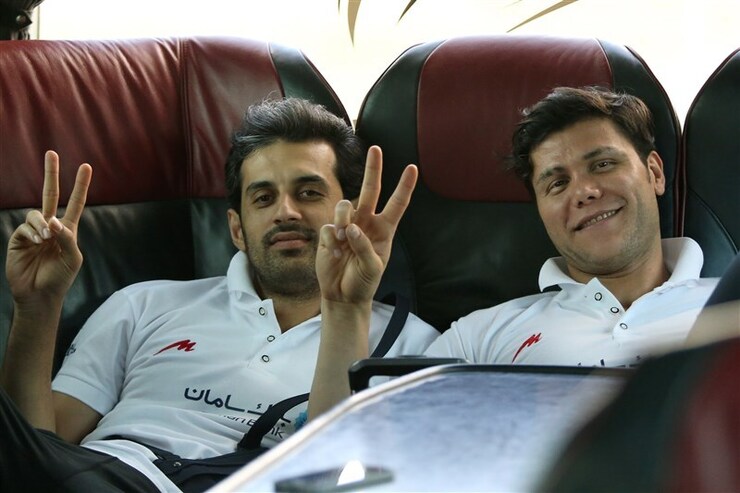 سعید معروف و مهدی مهدوی پس از ماه ها دوری همدیگر را ملاقات کردند.