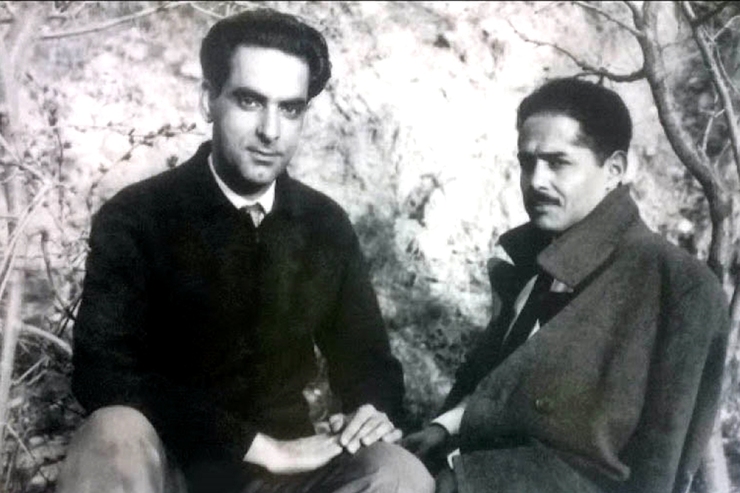 متن زیر بخشى از نامه مهدى اخوان ثالث به محمد قهرمان است. این نامه یک سال قبل از کودتاى ۲۸ مرداد سال ۳۲ نوشته شده و آن طور که برمى‌آید اخوان آن روز‌ها در مشهد بوده و قهرمان ساکن تهران بوده است.