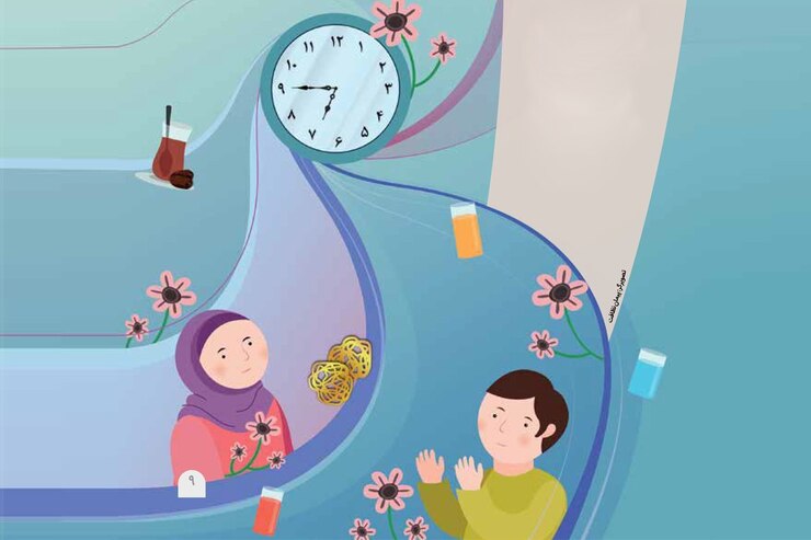 یکی از زیبایی‌های ماه مهمانی خداوند سفره‌ی ساده و زیبای افطار است. منیره هاشمی در شعر «افطار» برایمان از حال و هوای آن می‌گوید.