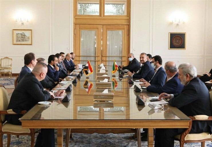 امیرعبداللهیان در دیدار رئیس مجلس نمایندگان عراق تاکید کرد ضدانقلاب و تجزیه طلبان ایرانی نباید پایگاه امنی در عراق برای تهدید ایران بیابند.