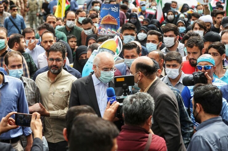 رئیس مجلس شورای اسلامی با بیان اینکه امت اسلامی بر این باورند که فلسطین موضوع اول جهان اسلام است، گفت: راهپیمایی مردم مؤمن و روزه‌دار ایران و همه امت‌های اسلامی، نماد و تبلور عینی فکر و اندیشه آزادسازی قدس شریف است.