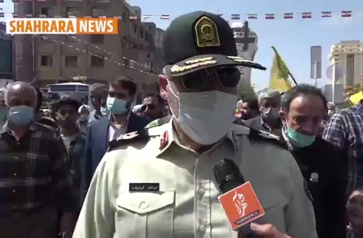 جانشین فرمانده انتظامی استان خراسان رضوی درباره راهپیمایی روز قدس گفت: به لطف خداوند متعال هیچ‌گونه مشکل خاصی در سطح استان که بتواند راهپیمایی روز قدس را تحت الشعاع قرار دهد نداشتیم.