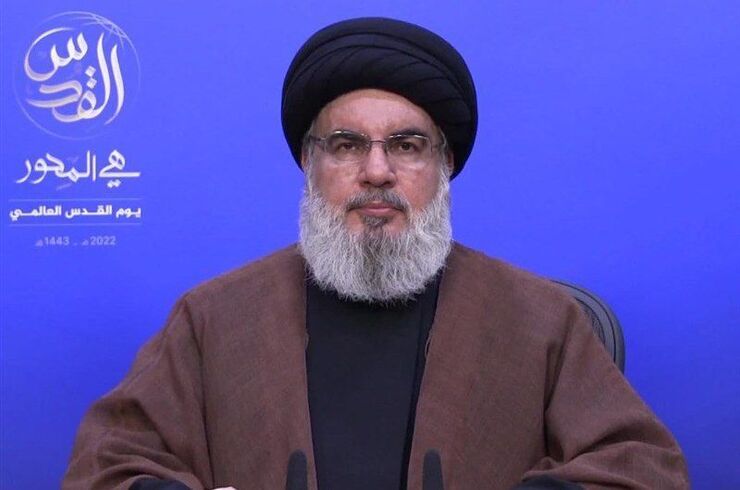 سید حسن نصرالله، دبیرکل حزب الله لبنان به مناسبت روز جهانی قدس تاکید کردند که روز جهانی قدس تأکیدی بر حقانیت آرمان فلسطین است.