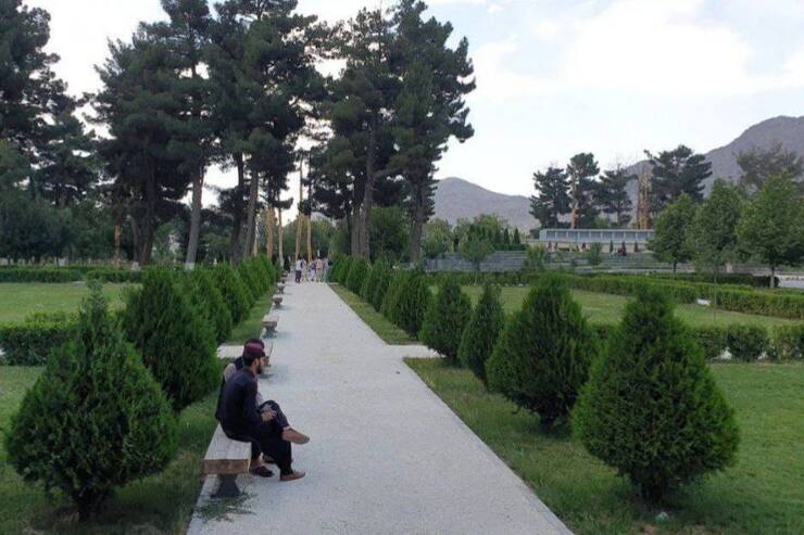باغ چهل ستون یکی از باغ‌های قدیمی کابل با سرگذشتی عجیب در سال‌های گوناگون است. این باغ نام‌های متعددی داشته و در سال‌های اخیر توسط شهرداری کابل بازسازی شده است.