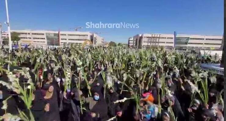 همایش روز دختر به مناسبت ولادت حضرت معصومه (ع) در میدان شهدای شهر مقدس مشهد برگزار شد.