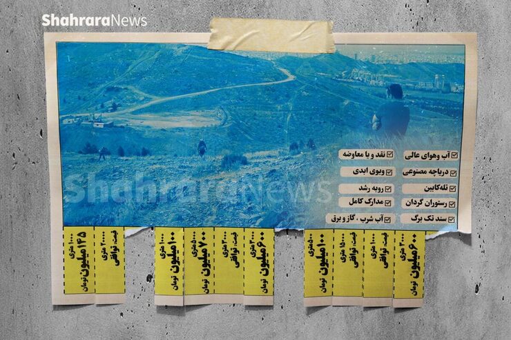 با وجود برخورد شورای حفظ حقوق بیت المال هنوز برخی سودجویان به فروش اراضی ملی در ارتفاعات جنوبی مشهد اقدام می‌کنند.