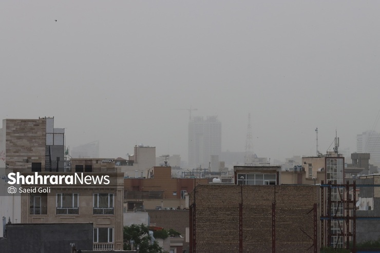 رئیس اداره پیش بینی هواشناسی و مدیریت بحران خراسان رضوی از پایداری هوای غبار آلود مشهد تا شنبه خبرداد.