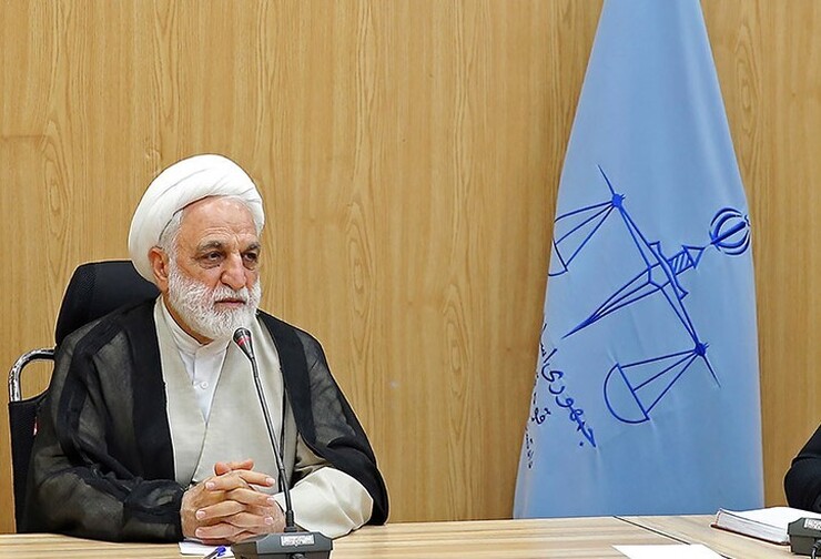 رئیس قوه قضاییه امروز از دادسرای شهید مقدس – جرایم امنیتی- تهران بازدید کرد.
