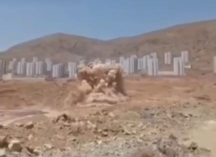 امروز فیلمی با عنوان انفجار در پردیس در فضای مجازی منتشر شد.