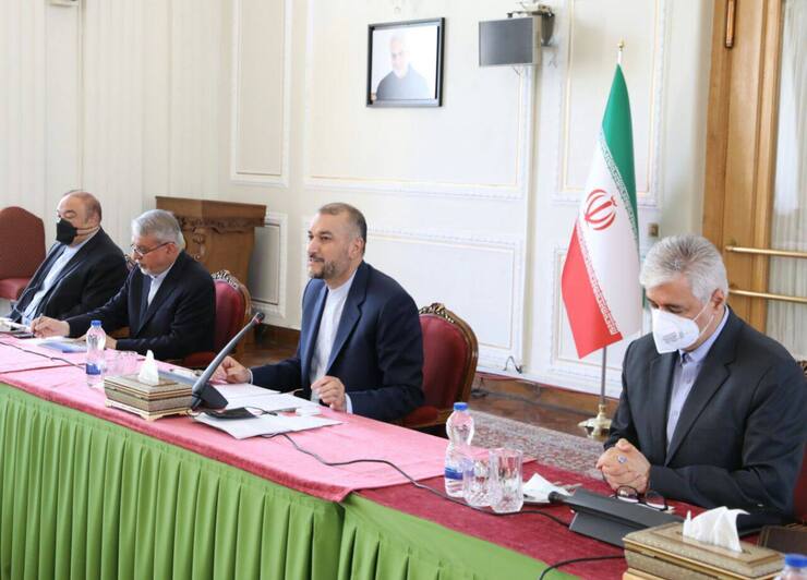 جلسه هماهنگی بازی‌های جام جهانی فوتبال ۲۰۲۲ در قطر، صبح امروز در محل وزارت خارجه با حضور حسین امیرعبداللهیان برگزار شد.