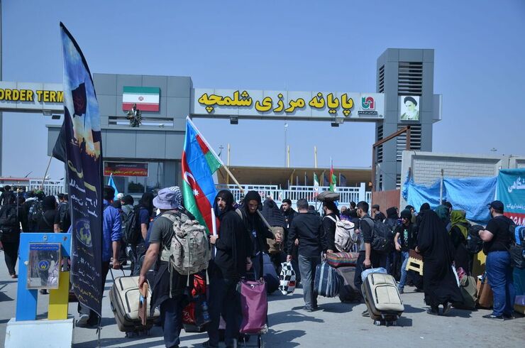 ۲۵ هزار زائر از مرز شلمچه برای حضور در مراسم دعای عرفه عازم عتبات عالیات شدند.