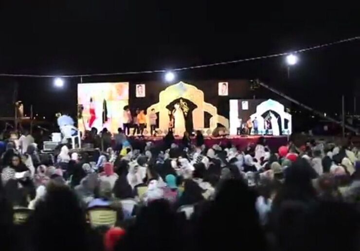جشن بزرگ عيد سعيد غدير با حضور پرشور ساكنان منطقه گلشهر مشهد برگزار شد.