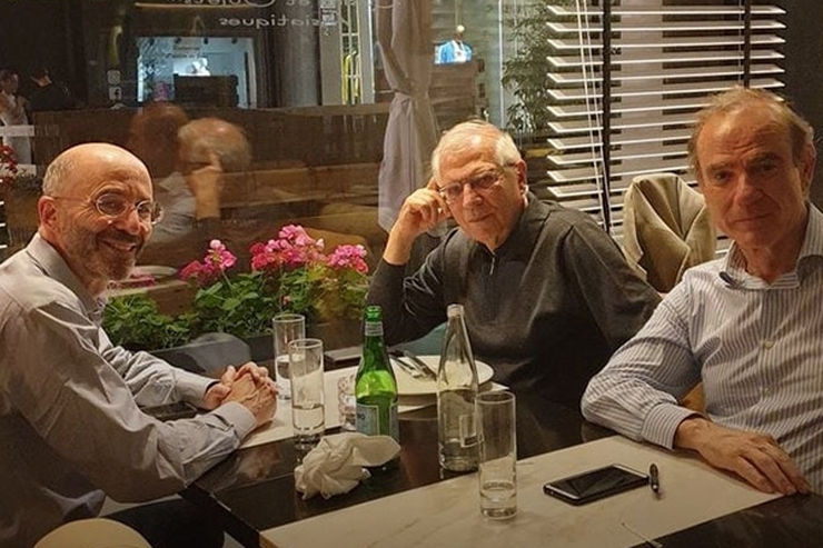«انریکه مورا» با انتشار تصویری، از شام کاری با حضور متحدان غربی در موضوع ایران در بروکسل خبر داد.