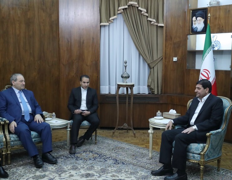 معاون اول رییس‌جمهور با بیان اینکه امنیت، استقلال و یکپارچگی سوریه از اهمیت ویژه‌ای برای جمهوری اسلامی ایران برخوردار است، بر توسعه همه جانبه روابط دو کشور در زمینه‌های مختلف تأکید کرد.