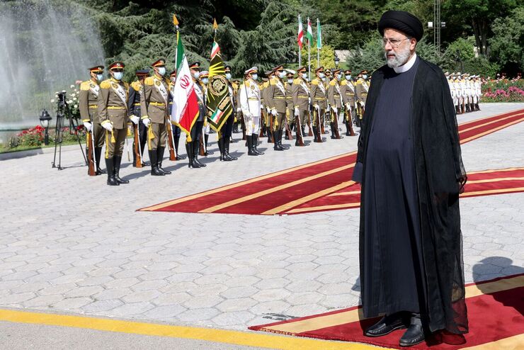  رئیس‌جمهور کشورمان به صورت رسمی از «مصطفی الکاظمی» نخست وزیر عراق استقبال کرد.