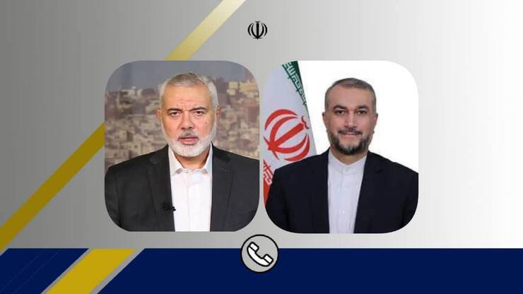 وزیر امور خارجه در گفت‌وگوی تلفنی با رئیس دفتر سیاسی حماس و تبریک پیروزی‌های اخیر محور مقاومت گفت: در این نبرد، صرفا بخشی از مقاومت در مقابل دشمن قرار گرفت و این به تنهایی دستاورد بزرگی است که ناتوانی و ضعف صهیونیست‌ها را بیش از گذشته نمایان کرد.