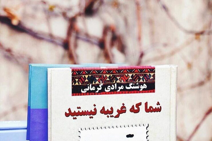 کتاب «شما که غریبه نیستید» روایتی داستانی از زندگی‌نامه خود هوشنگ مرادی کرمانی است که با خواندنش، با روایتی بسیار صادقانه و خالص همراه می‌شوید و همین‌طور رنج می‌برید.