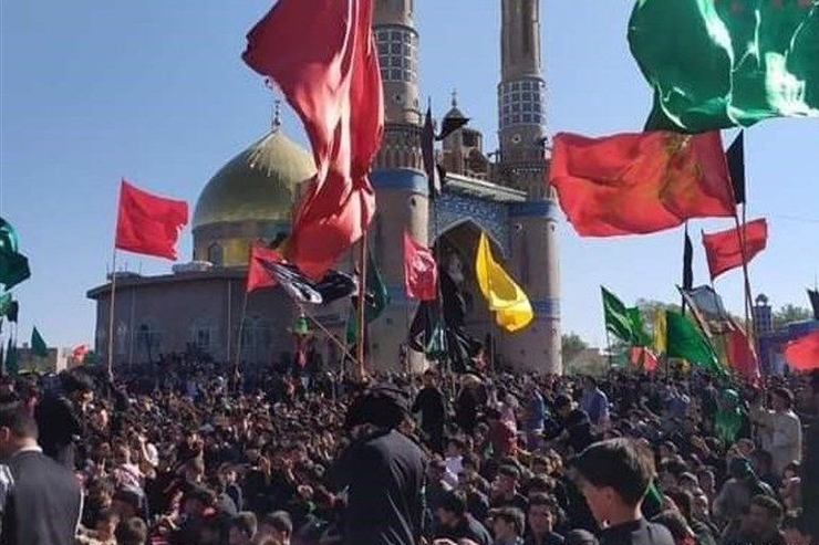 مراسم عزاداری عاشورای حسینی با حضور گسترده زنان و مردان متدین ولایت هرات برگزار شد.