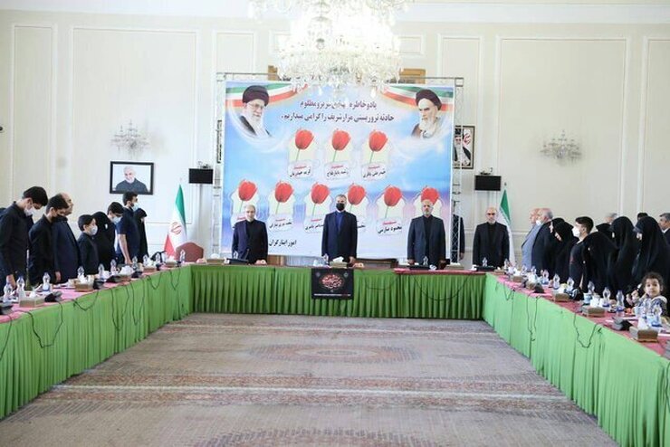 مراسم بیست و چهارمین سالگرد شهادت دیپلمات‌ها و خبرنگار جمهوری اسلامی ایران در مزار شریف افغانستان، به میزبانی وزارت امور خارجه برگزار شد.