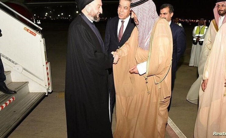 رهبر جریان حکمت ملی عراق صبح امروز وارد عربستان سعودی شد.