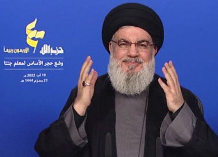نصرالله: منافع لبنان تامین نشود به سوی افزایش تنش می‌رویم | حمله به سلمان رشدی حادثه مهمی بود