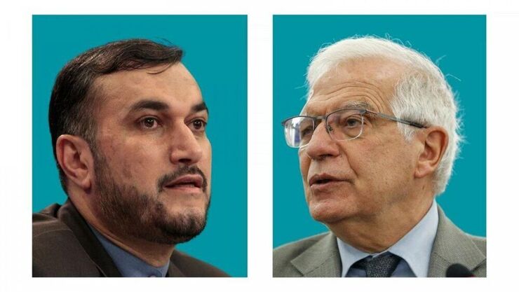 حسین امیرعبداللهیان، وزیر امور خارجه کشورمان عصر چهارشنبه در گفتگوی تلفنی با جوزف بورل، مسئول سیاست خارجی اتحادیه اروپا آخرین وضعیت گفتگو برای رفع تحریم ها را مورد بررسی و تبادل نظر قرار داد.