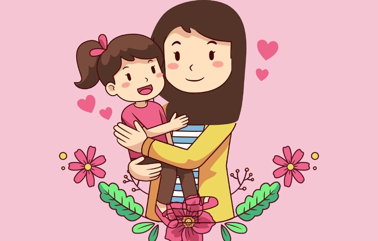 دخترک پاهایش را در بغل می گیرد. موهای بلندش را حتی شانه نزده.