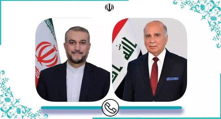 فواد حسین، وزیر امور خارجه عراق در گفتگوی تلفنی با حسین امیرعبداللهیان، وزیر امور خارجه کشورمان در خصوص مساعدت برای آزادسازی حاجی بازداشتی کشورمان ابراز امیدواری کرد.