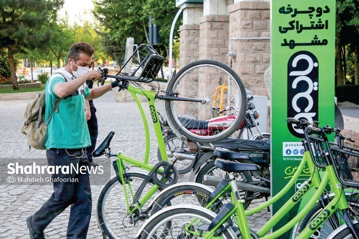 تعداد دوچرخه‌ها اشتراکی بایدو در سطح شهر مشهد ۶۲۱ دستگاه است.