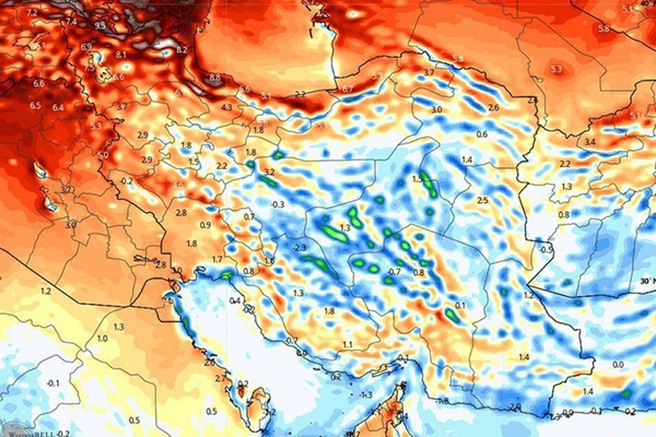برای روزهای آینده در بسیاری از نقاط کشور شاهد افزایش محسوس دمای هوا خواهیم بود که استان های شمال غربی ، شمالی و غربی بیشترین میزان این افزایش دما را خواهند داشت.