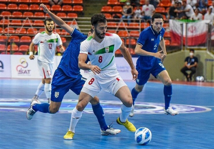 تیم ملی فوتسال ایران، ویتنام را در هم کوبید.