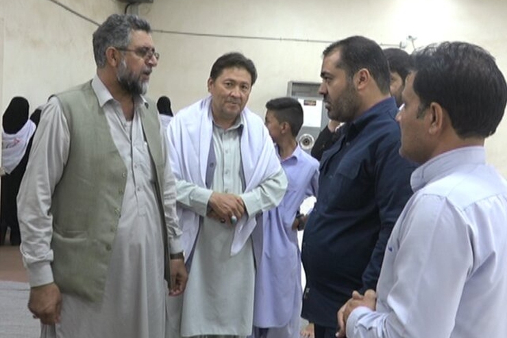 کاروان زیارتی ثارالله از شهر زرنج ولایت نیمروز کشور افغانستان از طریق پایانه مرزی میلک شهرستان هیرمند برای زیارت عتبات عالیات وارد خاک جمهوری اسلامی ایران شد.