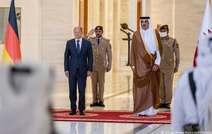 امیر قطر و صدر اعظم آلمان بر اهمیت حمایت از تلاش‌ها برای دستیابی به توافقی با ایران در چارچوب مذاکرات رفع تحریم‌ها در وین تاکید کردند.