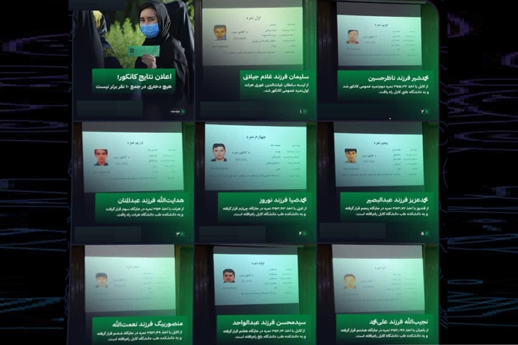 نتایج کنکور سراسری در افغانستان اعلام شد و سلیمان جیلانی از هرات موفق شد، رتبه اول کنکور را کسب کند.