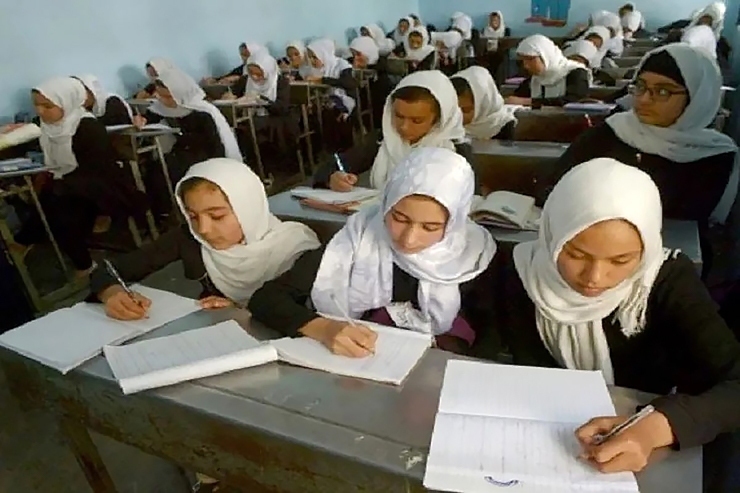 رینا امیری بر بازگشایی مکاتب دخترانه تأکید کرده و گفته است طالبان هرگز نمی‌توانند نیمی از جمعیت افغانستان از فرصت‌های تحصیلی و کاری محروم کنند.