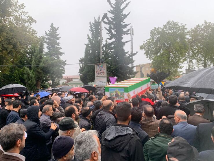شهدای حادثه تروریستی آمل به خاک سپرده شدند