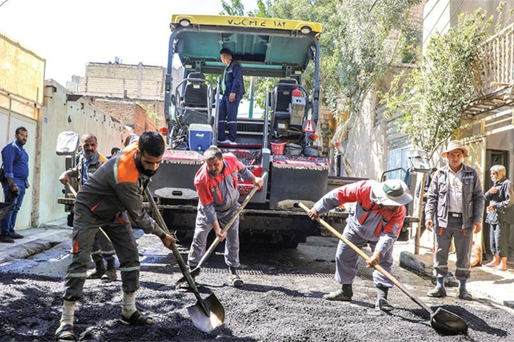 آسفالت ۸۰ درصد از معابر خاکی شهرمشهد