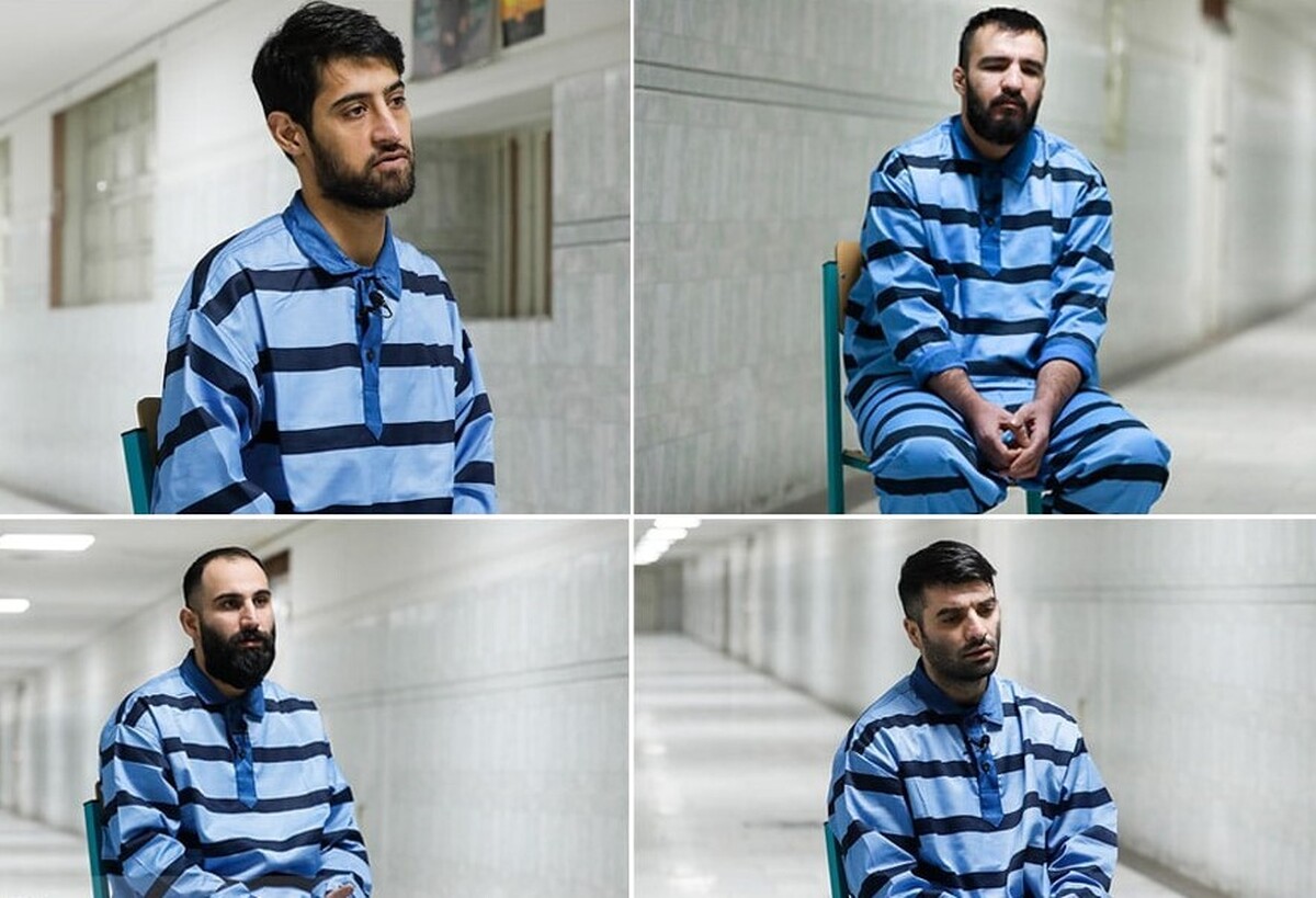 نخستین تصاویر از اعترافات شبکه اراذل و اوباش مرتبط با سرویس اطلاعاتی رژیم صهیونیستی که صبح امروز به دار مجازات آویخته شدند، منتشر شد.