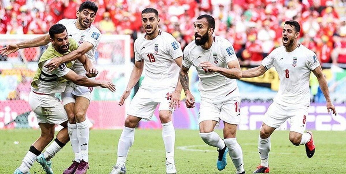 جو استادیوم احمد بن‌علی پس از سوت پایان بازی ایران و ولز را مشاهده می‌کنید.
