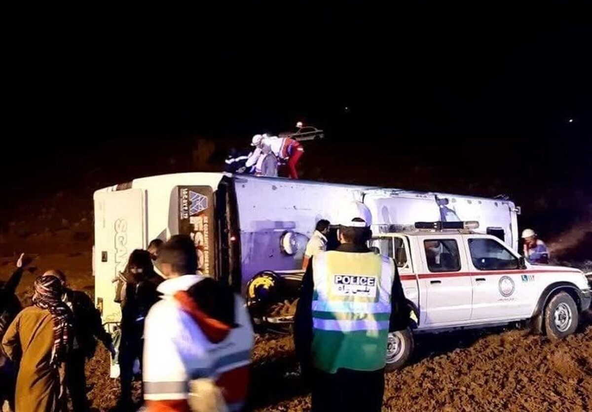 رئیس پلیس‌راه استان خراسان جنوبی گفت:حاددثه واژگونی اتوبوس مشهد - زابل در محور بیرجند - سربیشه ۵ کشته برجای گذاشت.