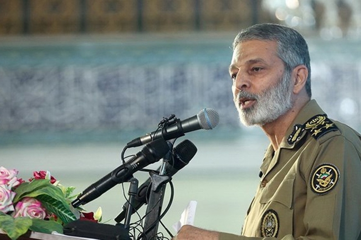 فرمانده کل ارتش در واکنش به فرمانده ارتش صهیونیسم: حقیرتر از آن هستید که تهدیدی برای ایران محسوب شوید