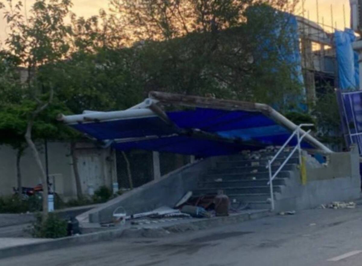 مدیر عامل سازمان حمل و نقل و ترافیک گفت: پل عابر دانشجو حادثه‌ای نداشته است.