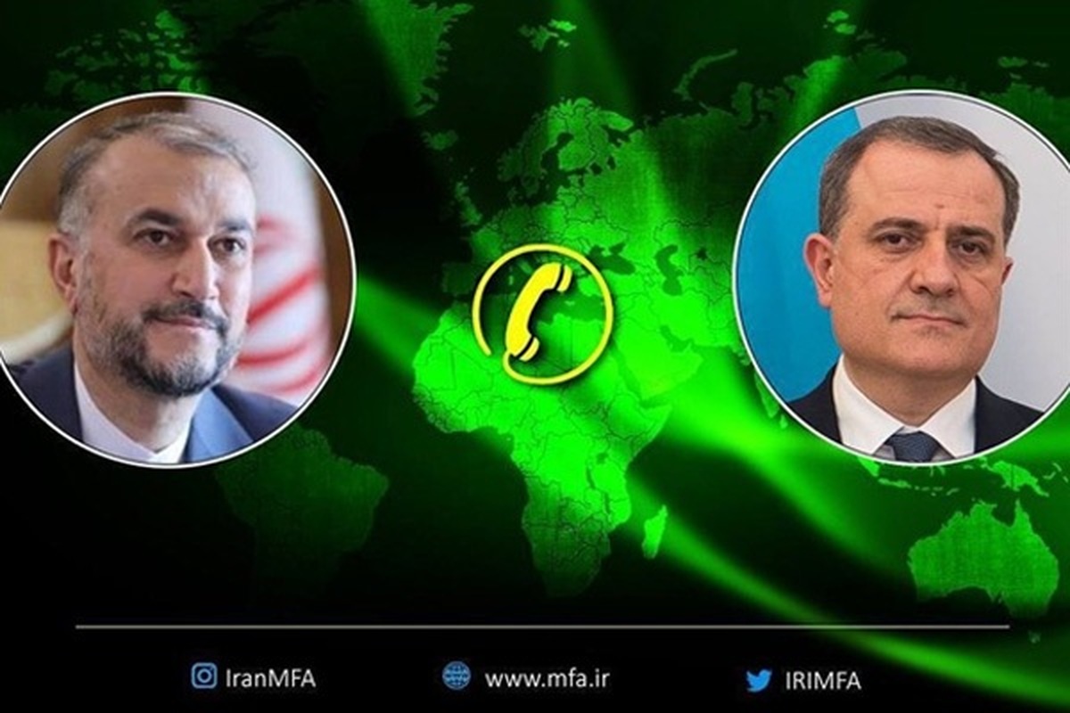 رایزنی‌های وزرای امور خارجه جمهوری اسلامی ایران و جمهوری آذربایجان برای سومین بار پیاپی ادامه یافت.