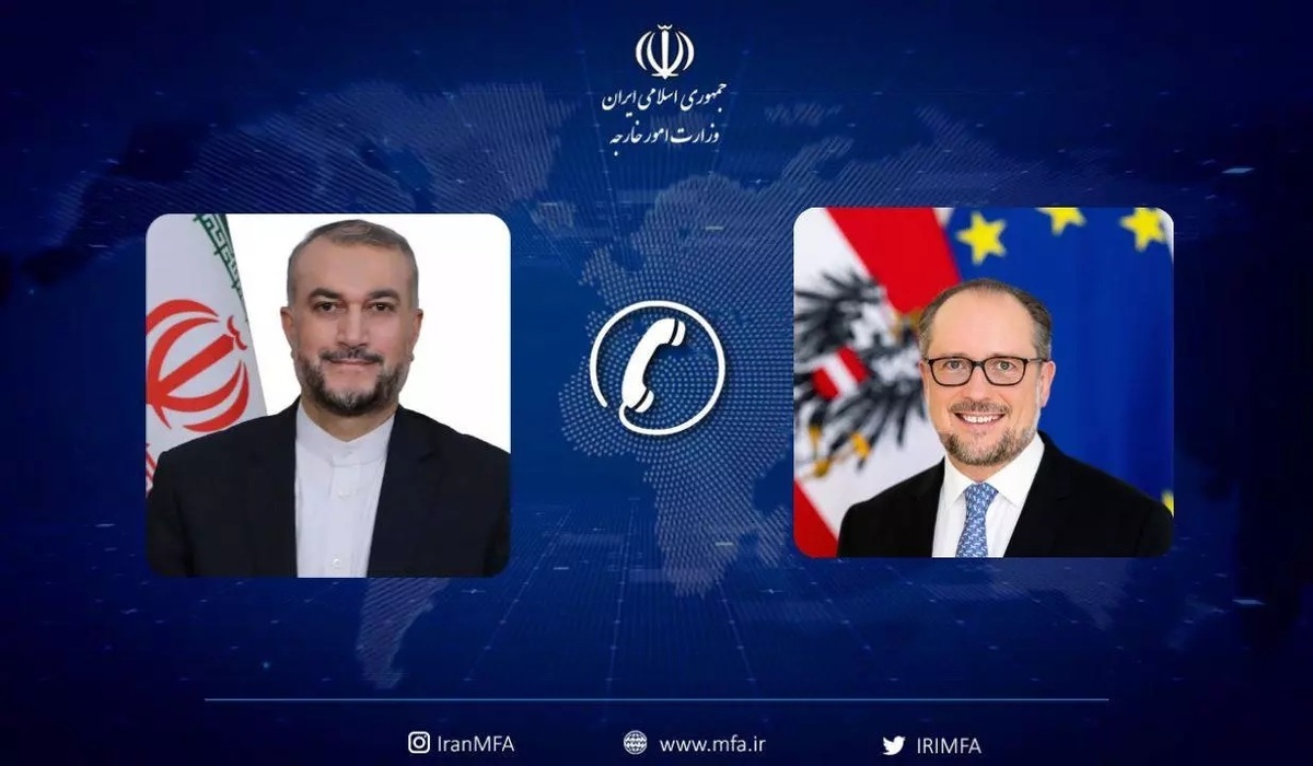 وزیر امور خارجه کشورمان با الکساندر شالنبرگ وزیر امور خارجه اتریش به صورت تلفنی گفتگو و تبادل نظر کرد.