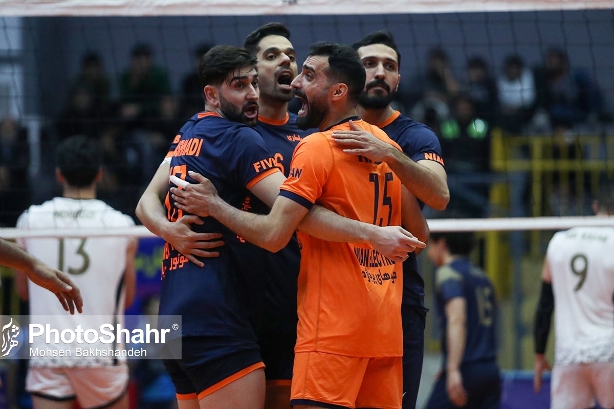 نیان الکترونیک مشهد و پاس گرگان در اولین بازی دور برگشت لیگ برتر والیبال، چهارشنبه ۱۳ دی به مصاف یکدیگر خواهند رفت.