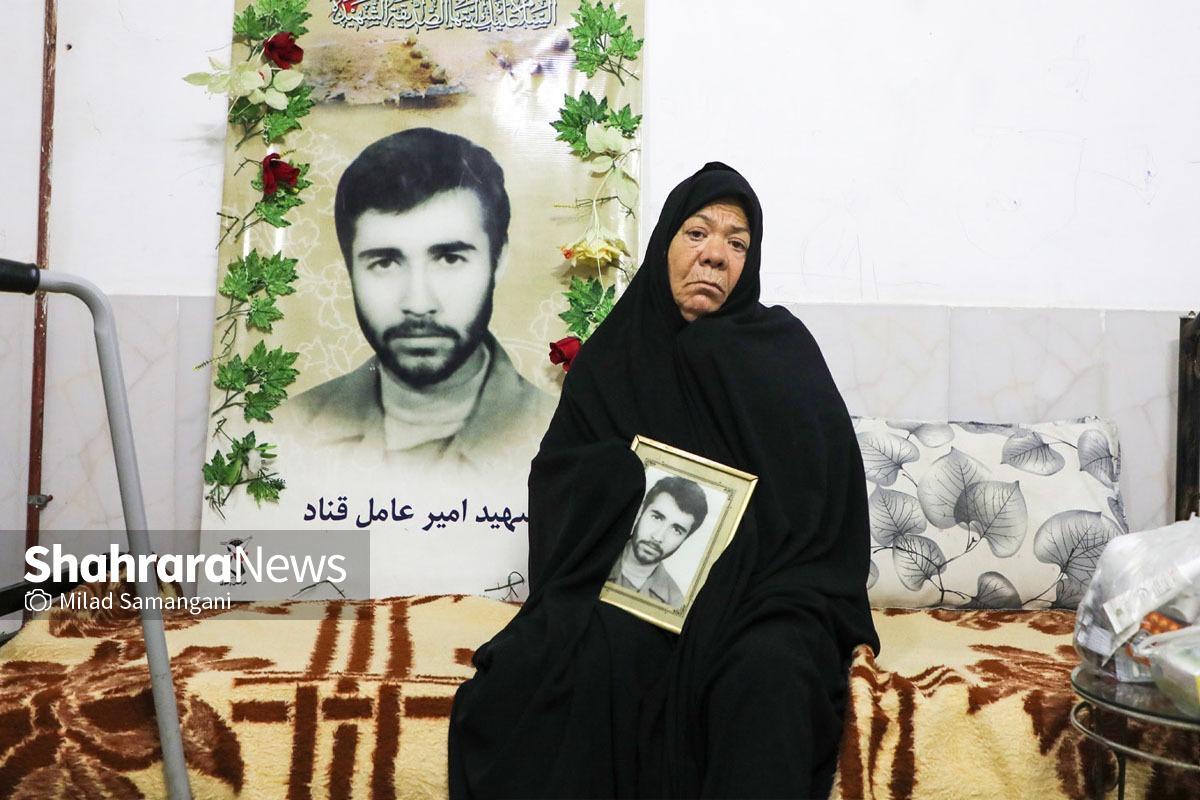 روایتی درباره «مرضیه کاظمی»، مادرخوانده شهید «امیر عامل» که همراه او در خط مقدم جبهه بوده است.