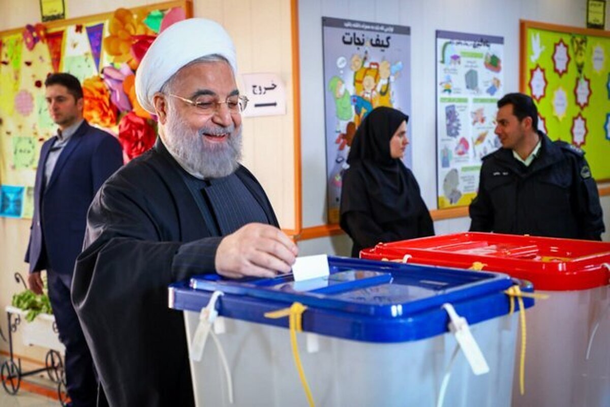 حسن روحانی رای داد