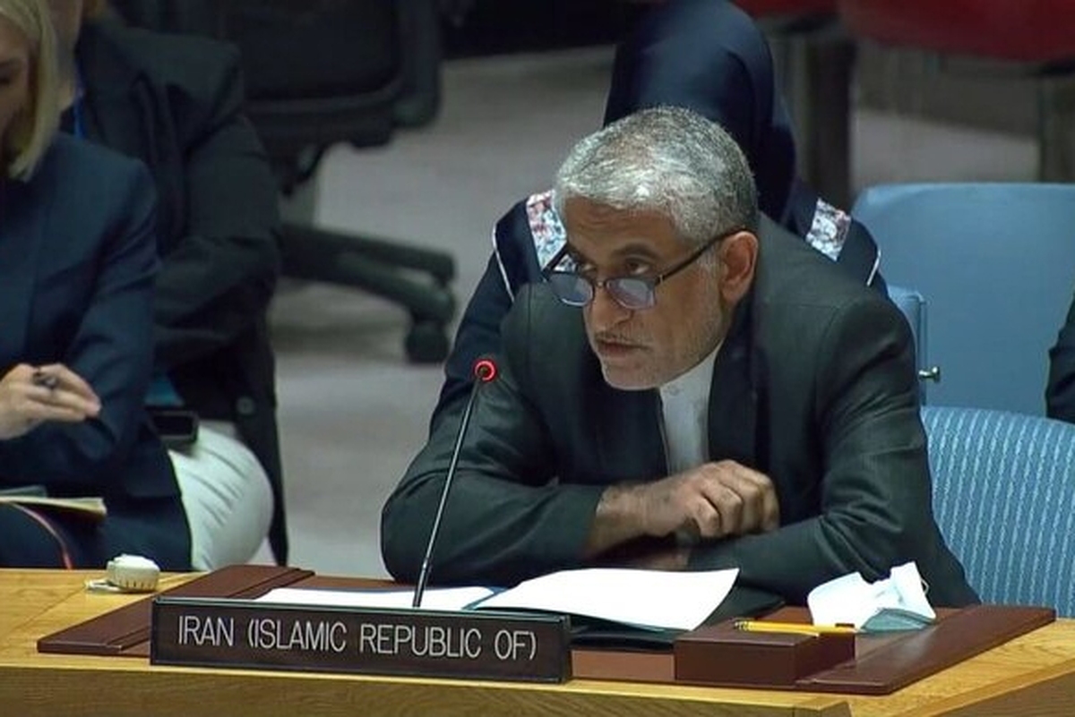 سفیر و نماینده دائم جمهوری اسلامی ایران نزد سازمان ملل متحد در نشست شورای امنیت سازمان ملل پیرامون «وضعیت در افغانستان» گفت که با وجود تلاش‌های سازمان ملل متحد و تدابیر اتخاذ شده توسط مقامات دفاکتو، وضعیت در افغانستان همچنان چالش‌برانگیز است.